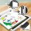 Photo Frame - Child - Interchangeable - Front Opening - Black - 35x25cm 4