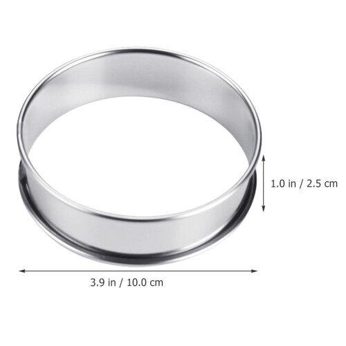 3St DIY Pizza Saucing Ring Van Roestvrij Staal, Keukentools 1