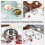 3St DIY Pizza Saucing Ring Van Roestvrij Staal, Keukentools 3