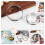 3St DIY Pizza Saucing Ring Van Roestvrij Staal, Keukentools 5