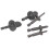 Tube Expander Hex Handle Air Conditioning Copper Pipe Extension Tool 5Pcs 4