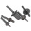 Tube Expander Hex Handle Air Conditioning Copper Pipe Extension Tool 5Pcs 5
