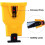 Chainsaw sharpening kit with 2 sharpening stones, sharpener for 14-20 inch bars, efficient and practical 2