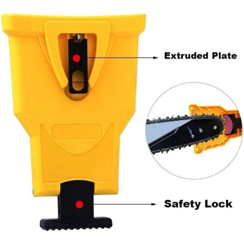 Chainsaw sharpening kit with 2 sharpening stones, sharpener for 14-20 inch bars, efficient and practical 1