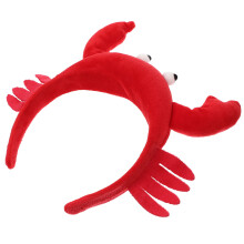 Cartoon Dieren Haarband Rood Stoffen Feest Hoofdband