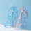 (Clear)Kids Simple Transparent Glasses Frame With Blue Light Filter For Children With Faces Elliptical 6