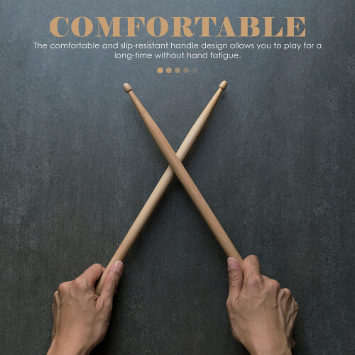 3Paren Assortiment Slipvaste Drumsticks Van Esdoornhout 2