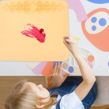 Silicone Craft Mat Voor DIY Resin En Kinderschilderijen Khaki
