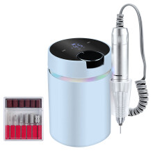 USB Nail File Nail Polisher 45000RPM Fast Speed Shaping-Blue