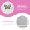 1Fotoboek Draagbaar Wit PVC Met Grappig Design 4