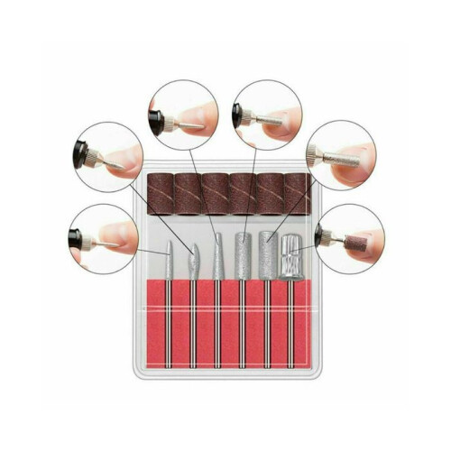 Black Electric Nail Drill Tool Set 1