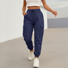 Pantalon de randonnée Baggy pour femmes, léger,-Gris foncé XXL