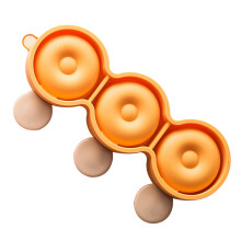 1Siliconen Donut Ijsvorm Multifunctioneel Voor Babyvoeding En Snacks
