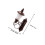 4St Mini Wandlamp Model ABS Voor Mini Huis Sfeerverlichting 2