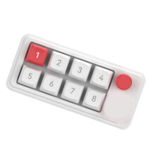Ergonomic 8 Key Mini Mechanical Keyboard Hot Swappable-B