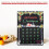 1X Sierlijk Kerstbord Met Aftelling En Stabiele Structuur 5