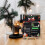 1X Sierlijk Kerstbord Met Aftelling En Stabiele Structuur 9