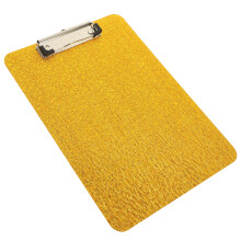 1X Gouden Acryl Clipboard Met Voor Kantoor En