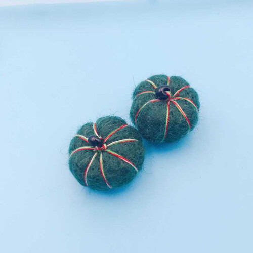 10St Pompoen Decoraties DIY Broche Haarspeld Accessoires 2