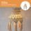 1X Beige Macramé Lampenkap Voor Eetkamer En 3