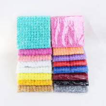 (P09) 144pcs 2cm Mini Artificial Foam Roses Heads Bouquet Wedding Home Decoration Scrapbooking DIY Wreath Gift Teddy Bear Flowers