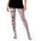 Transparente Strumpfhose mit Muster, hohe Taille, 1