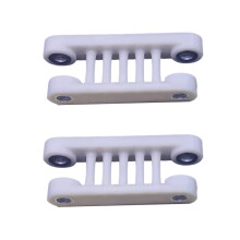 2 Pièces 20331 Pièces de Rechange pour Ponceuse Carrée Pneumatique, Plaque de Base Floquée pour Ponceuse Carrée de 3 Pouces