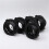 5pcs LED Spotlight Frame with GU10 Base Recessed Round Downlight Adjustable Angle Lamp for Kitchen Room Lighting A 3