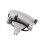 5pcs LED Spotlight Frame with GU10 Base Recessed Round Downlight Adjustable Angle Lamp for Kitchen Room Lighting A 4