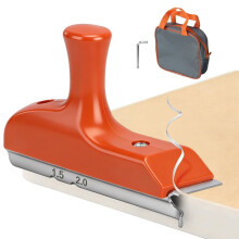 3in1 Banding Trimmer with Storage Bag Manual Cutter for 0.3-2mm Thin ABS & PVC for Straight & Outer Edges