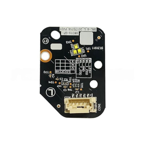 1Pair Front LED Daytime Running Light Chip Board for  Tharu/Taos/Tarek 2019-2022 LED White Light Source PCB Board 1
