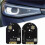 1Pair Front Headlights LED Chip PCB Board for  ID4 21-24 LED Turn Signal Daytime Running Light Source Board 6