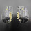 1Pair Front Headlight LED Daytime Running Light Chip Board for  ID4 2021-2024 Turn Signal White Light Source PCB Board 6