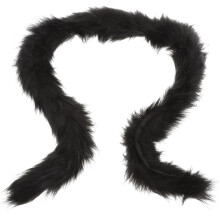 Zwarte Fluffy Boa Voor DIY - Elegant Accessoire Voor Vrouwen