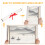 2St Multifunctionele Lege Kalligrafie Scrolls Voor En Decor 5