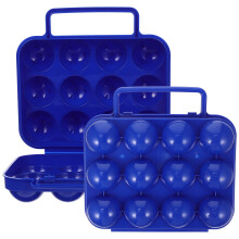 2St Draagbare Eierhouder Voor Camping En Koelkast, Kunststof,