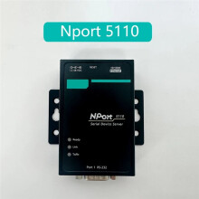 1 Stück NPort 5110 Serieller Server Netzwerkserver, NPort 5110 Serielles Servermodul US-Stecker