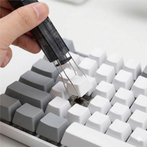 Keycap Removal Tool Keycap Remover  Puller for Mechanical Keyboards Keycaps Replacement Kit Repair Tool 1PC