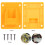 6St Batterij Houder Voor Elektrische Tools ABS Compact Design 5