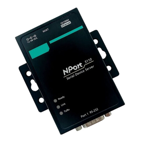 1Pcs NPort 5110 Serial Server Networking Server,NPort 5110 Serial Server Module US PLUG 2