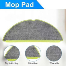 Washable Mop Pad for   205 Combo / 205 Vac Robot Vacuum Cleaner Replacement Parts Mop Cloth 24PCS