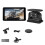 Monitor Automotivo com Tela IPS de 7 Polegadas, Câmera de Ré Solar Sem Fio com Ângulo Amplo e Controle Integrado BSD para o Carro. 2