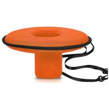 Floating Drink Holder Floating Coaster Pool Drink Holder Beverage Float Cup Holder for Pool Party Outdoor Water Orange