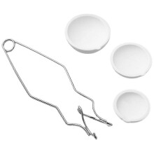 Set Goldschmelzset, Tiegelzange, Schmelztiegel, Schüssel, Tiegelzange für Schmelzofen