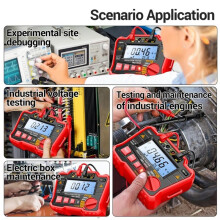 ANENG MH16 Ohmmeter Digital Megohmmeter AC/ Voltage Tester Resistance 2500V Testing Display Resistor Tools