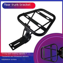 Generic Rear Luggage Rack Sturdy Accessories for Electric Moped Outdoor