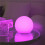 LED  Light LED Spherical Table Lamp Timer Dimming and 16 Color Remote Control Brightness Adjustment for Bedroom 15CM 3