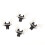 4PCS for  Pet Clipper Blade Drive Assembly Lever Replacement for Enhanced Grooming 4