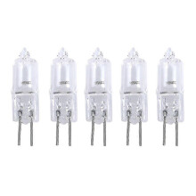 10 becuri cu halogen de 12V10W, cu doi pini, cu pini mici, G4, cu filament de joasă tensiune, cu iod și tungsten