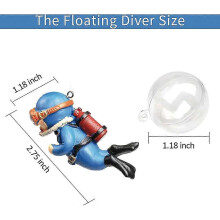 Décoration d'aquarium Fat Diver - Accessoires pour aquarium - Décorations - DD01
